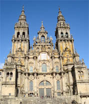 Kathedrale in Santiago de Compostela