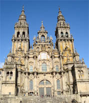 Kathedrale in Santiago de Compostela